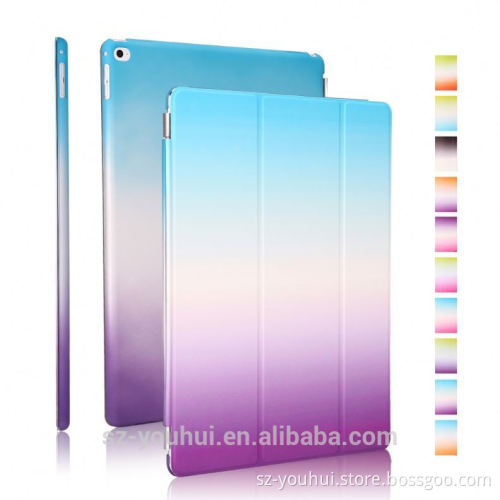 New Fashion Design rainbow color cases for apple ipad pro2